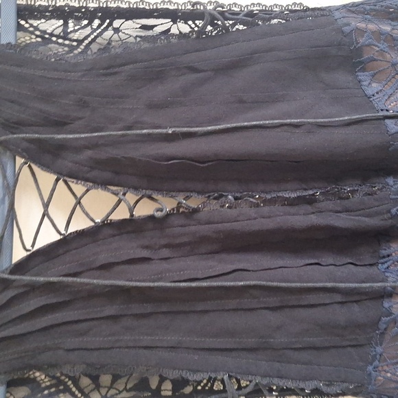 For Love&Lemons Black Lola Rose Dress Size Small - Picture 9 of 14